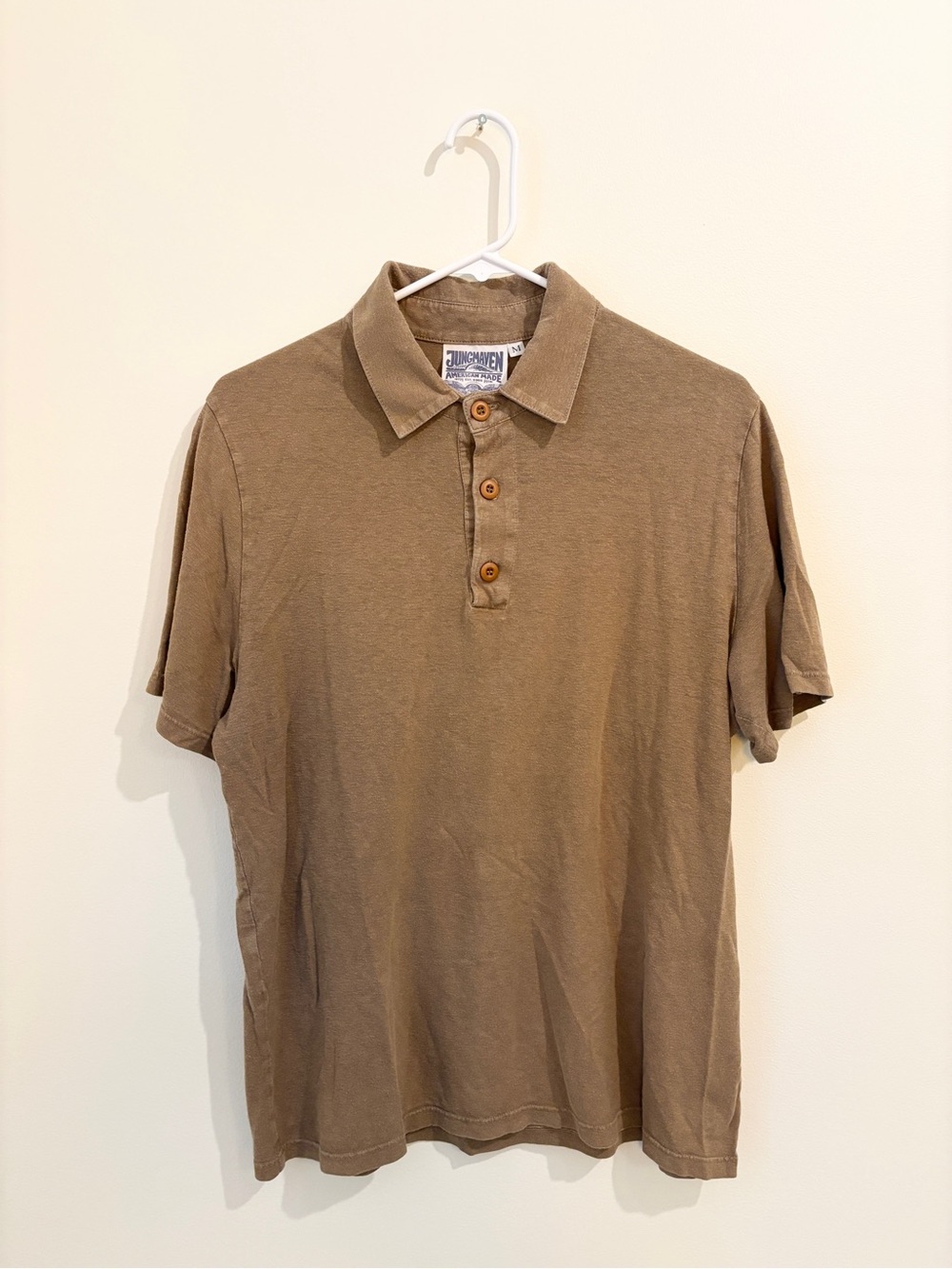Jungmaven Polo Shirt - 5 oz - Coyote / M